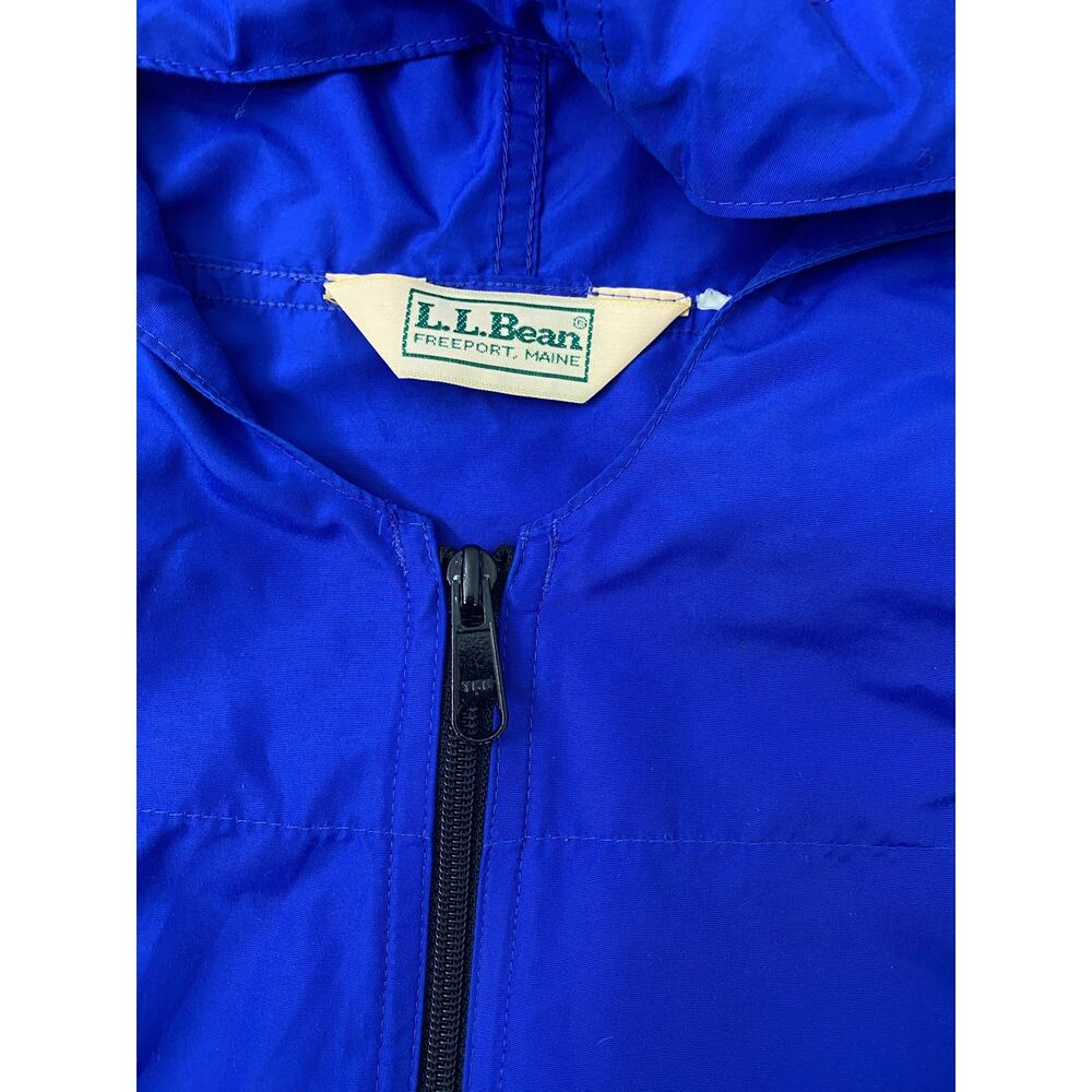 VTG 90s Men L.L. Bean USA 1/2 zip nylon anorak lightweight pullover windbreaker - Picture 4 of 4